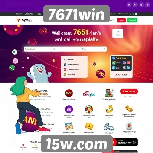 Acessibilidade e usabilidade do site 7671win