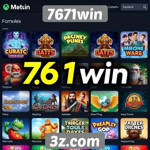 Jogos populares disponíveis na plataforma 7671win